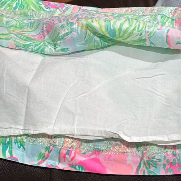 Lilly Pulitzer Womens Seasalt Blue On Parade Easton Dress 2 - Picture 7 of 15